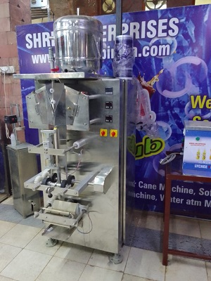 Pepsi pouch filling machine